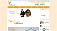 Desktop Screenshot of caribbeanunionbank.com